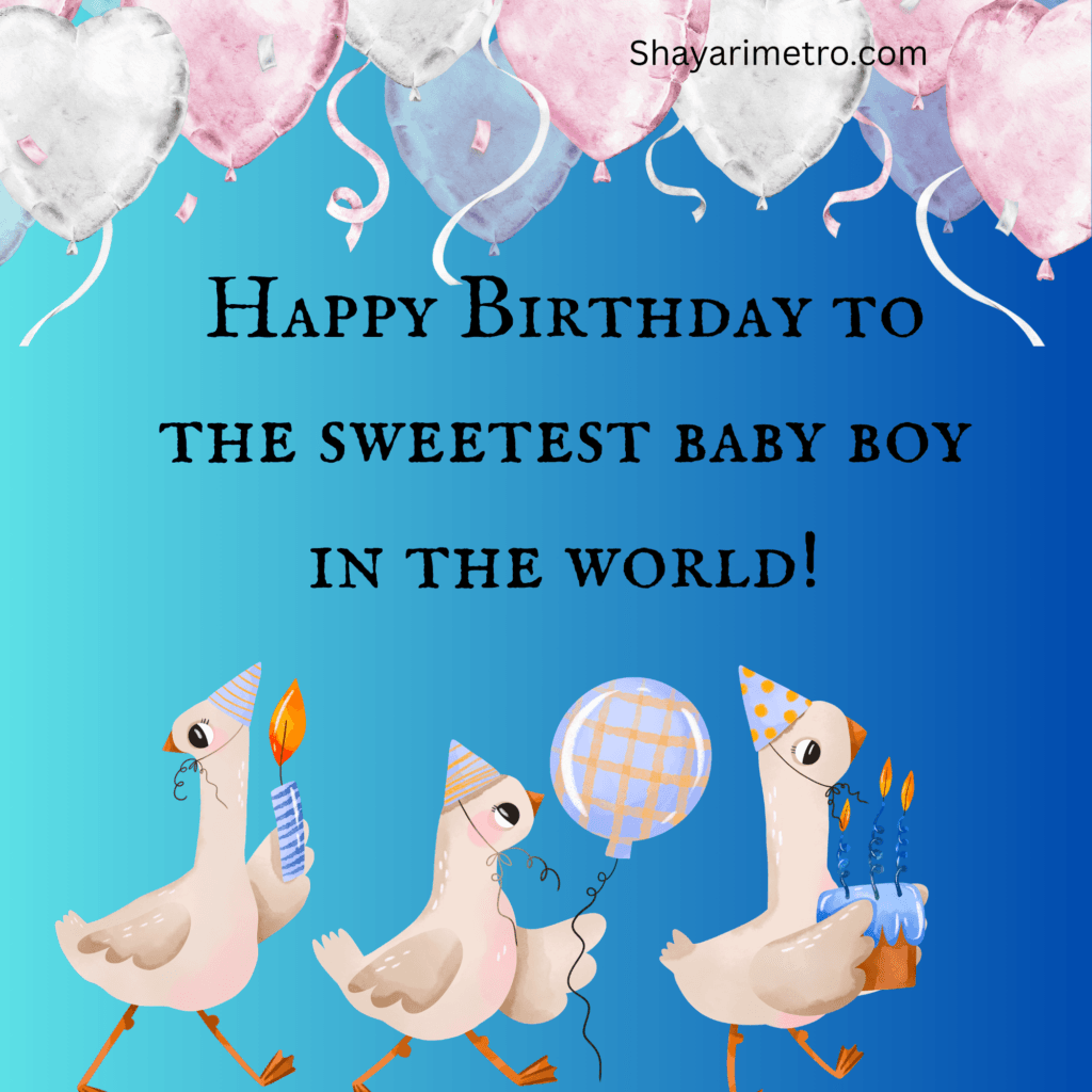 Baby Boy Birthday Wishes, Happy Birthday Wishes for Boy, Short Birthday Wishes for Boy, 1 Year Baby Birthday Wishes in English, Shayarimetro Baby Boy Birthday Wishes, Happy Birthday Wishes for Boy, Short Birthday Wishes for Boy, 1 Year Baby Birthday Wishes in English, Shayarimetro