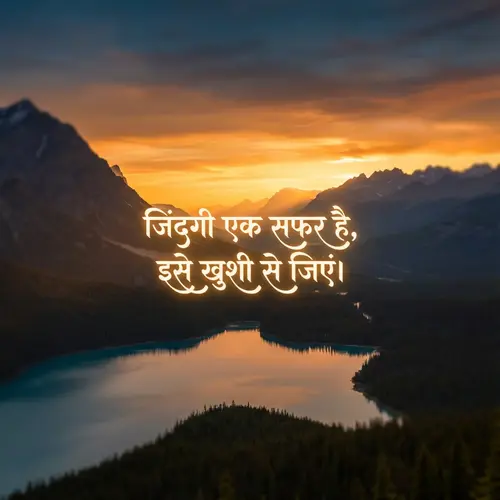 65+ One Line Quotes On Life In Hindi | Single Line Quotes - Shayari Metro