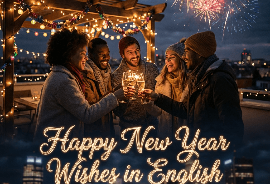 Happy New Year Wishes In English: Celebrate 2026 With Joy And Inspiration - Shayari Metro